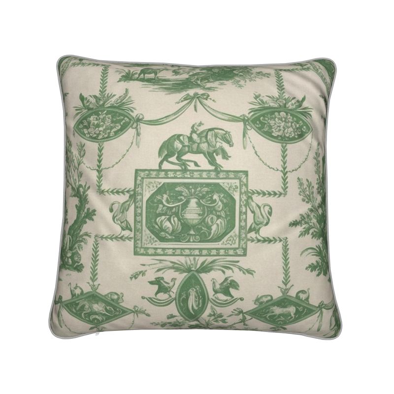 Cushions - Toile-de-Jouy Inspired By Jean Baptiste Huet