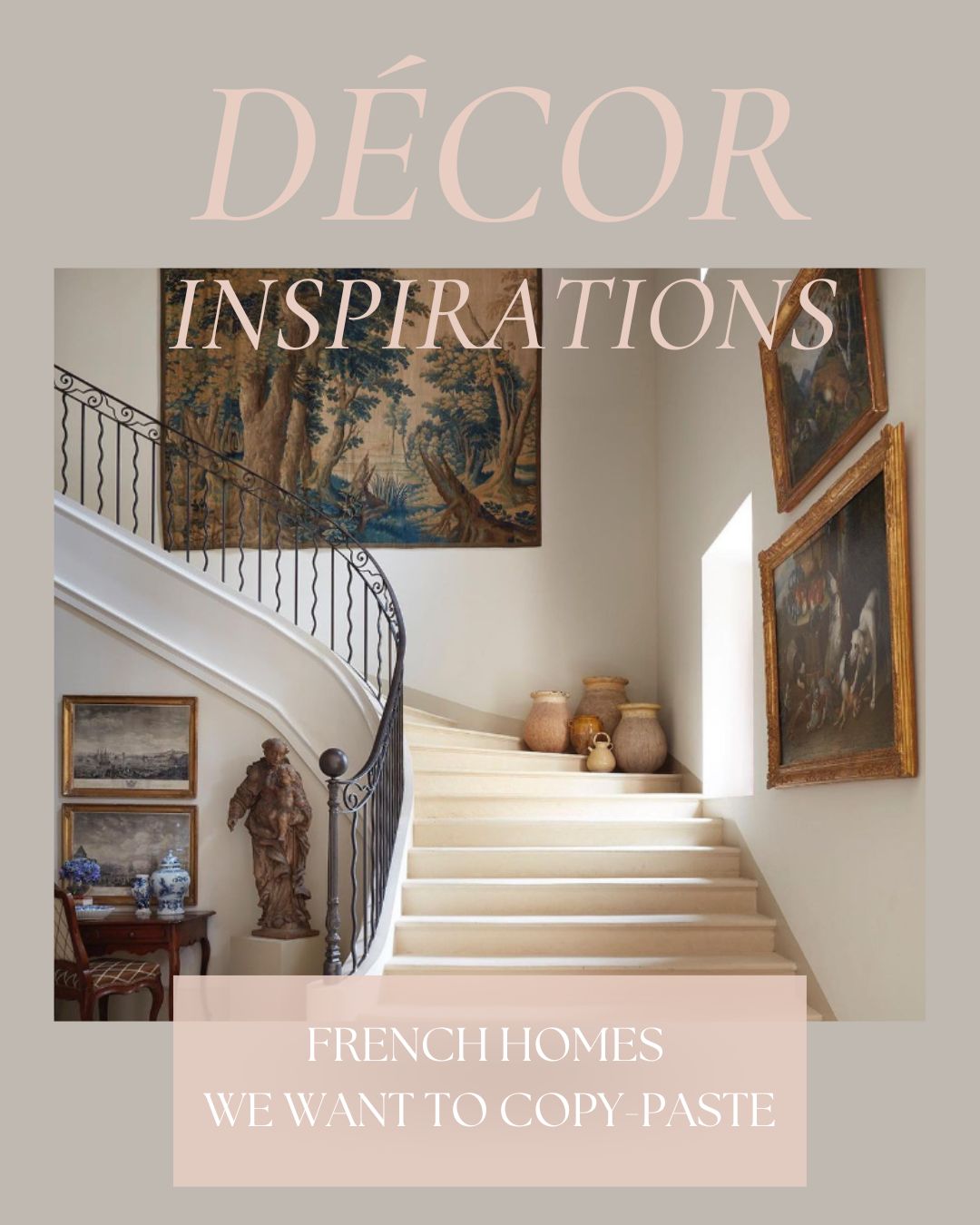 French Homes We Want to Copy-Paste: Ooh La La Décor Inspirations!