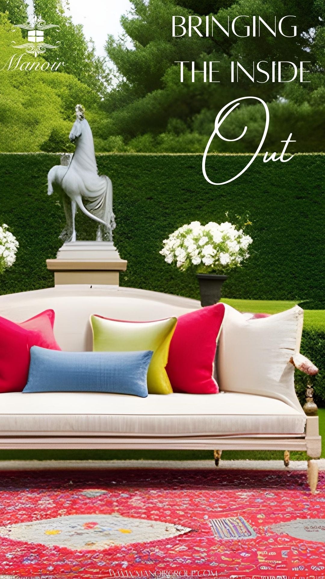 Bring the Inside Outdoors for Summer🌞: Decorating a Chic Outdoor Space