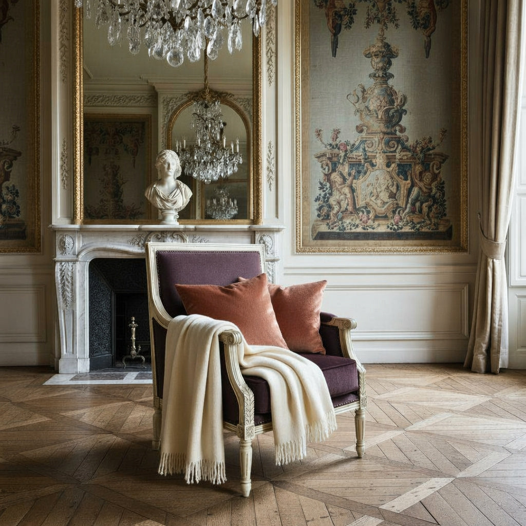 The Luxembourg Armchair (Soft Espresso Velvet)