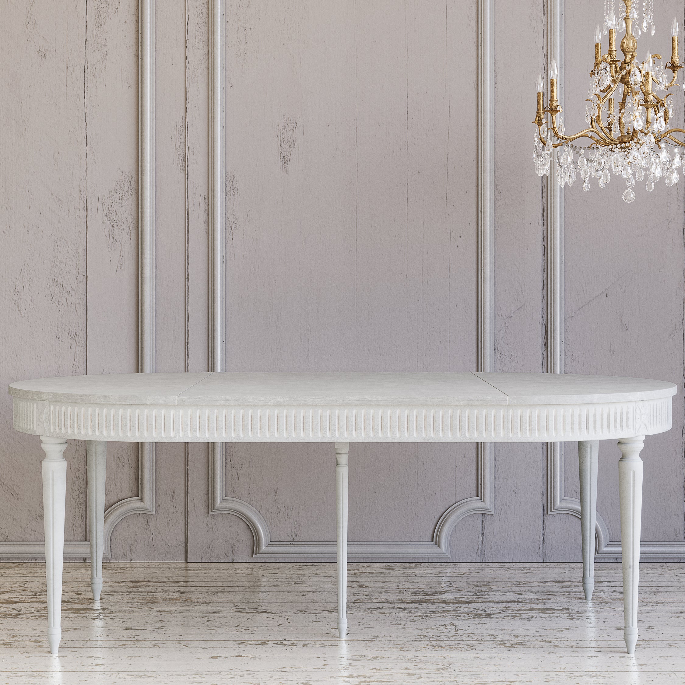 Furniture - Gustavian Dining Table (Extendable)