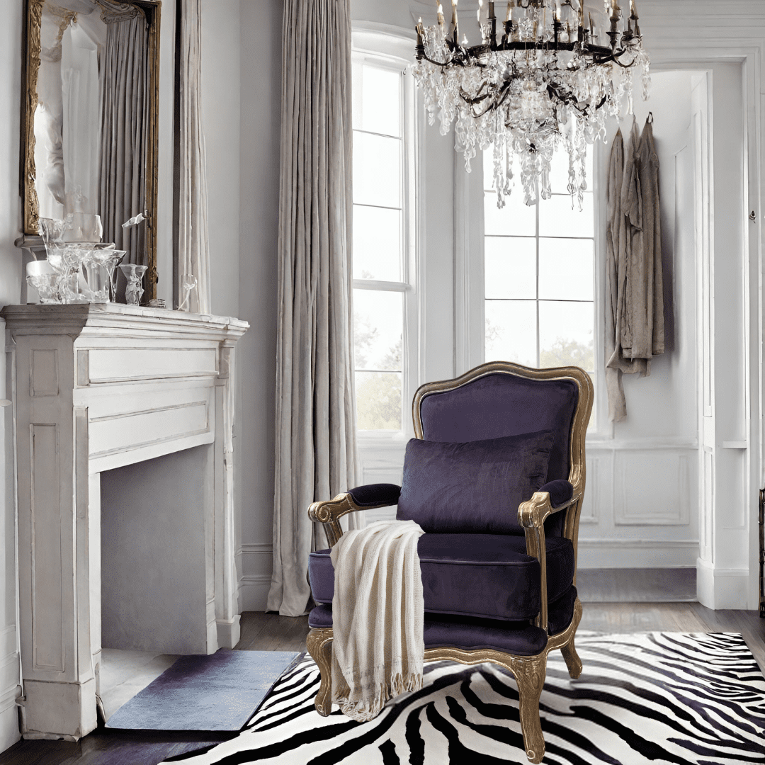 French chairs living room online